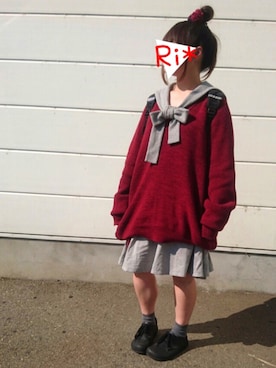 「JoyWalker（ジョイウォーカー）のアイテム」を使った、Ri*さん（レディース・152cm）の秋コーディネート