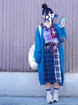 「Jamgarden（ジャムガーデン）のアイテム」を使った、Ri*さん（レディース・152cm）の冬コーディネート