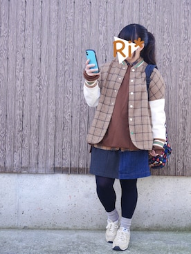 Ri*さん(レディース・152cm)の春コーディネート