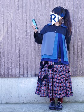 Ri*さん(レディース・152cm)の春コーディネート
