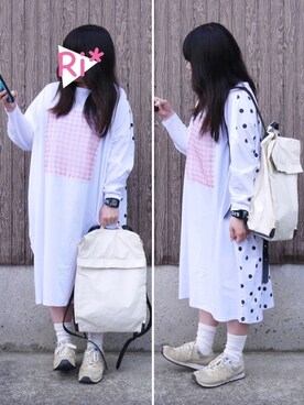 Ri*さん（レディース・152cm）の春コーディネート