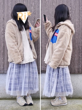 Ri*さん（レディース・152cm）の冬コーディネート