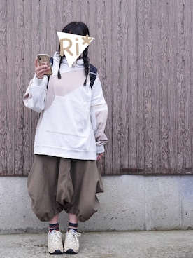 Ri*さん(レディース・152cm)の春コーディネート