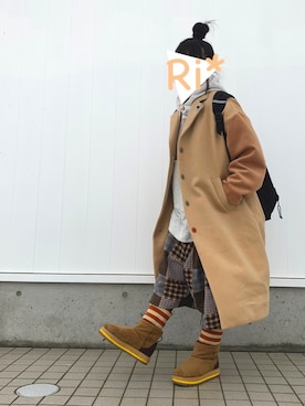 Ri*さん（レディース・152cm）の冬コーディネート