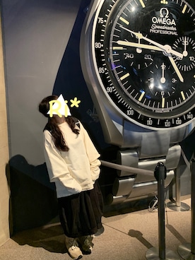 「go slow caravan（ゴースローキャラバン）のアイテム（マウンテンパーカー）」を使った、Ri*さん（レディース・152cm）の春コーディネート