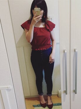 徳禮久未さんのコーディネート