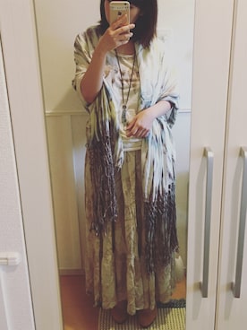 「goa（ゴア）のアイテム（その他）」を使った、徳禮久未さん（レディース・150cm）の夏コーディネート