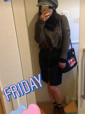 徳禮久未さんのコーディネート