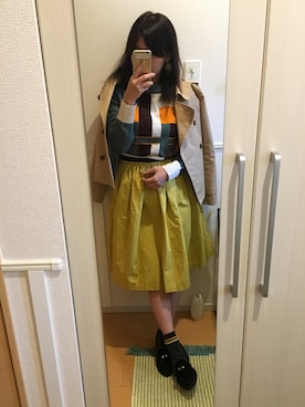 徳禮久未さんのコーディネート