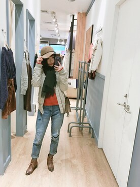 Marceauuuさん（レディース・157cm）の冬コーディネート