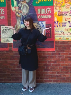 「SENSE OF PLACE by URBAN RESEARCH（センスオブプレイスバイアーバンリサーチ）のアイテム（チュニック）」を使った、Omtさん（レディース・160cm）の夏コーディネート