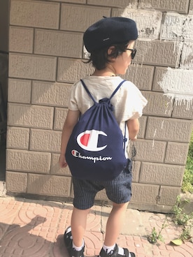 「quoti use fith（クゥオティ　ユース　フィス）のアイテム（シューズ）」を使った、♥Anan♥さん（キッズ・100cm）の春コーディネート