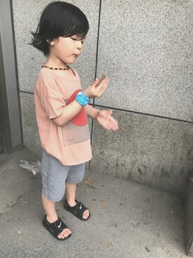 ♥Anan♥さん（キッズ・100cm）の夏コーディネート