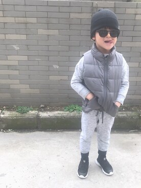 ♥Anan♥さん（キッズ・100cm）の秋コーディネート