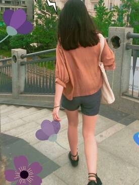 「NOのアイテム（その他）」を使った、狗蛋黯乌さん（レディース・158cm）の秋コーディネート