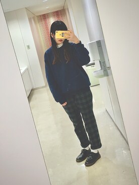 「base ball bear」｜せんさん（レディース・163cm）の秋コーディネート