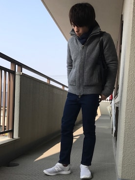 「三宮」｜亮太郎さん（メンズ・165cm）の冬コーディネート