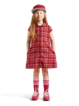 「school」｜「アイテム（ワンピース/ドレス）」を使った、AKUKU UNIFORMさん（キッズ・127cm）の春コーディネート