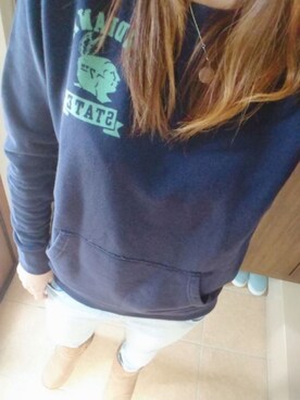 「aveil（アベイル）のアイテム（パンツ）」を使った、chi😊さん（レディース・165cm）の春コーディネート