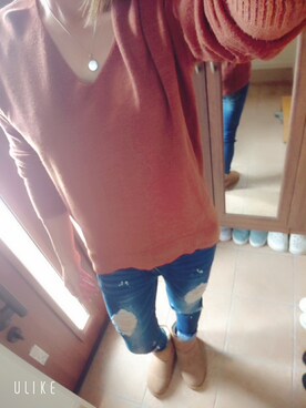 「aveil（アベイル）のアイテム（パンツ）」を使った、chi😊さん（レディース・165cm）の秋コーディネート