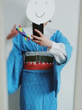 「GUコーデ」｜「アイテム（水着/着物・浴衣）」を使った、ScreenSaverさん（レディース・160cm）の春コーディネート