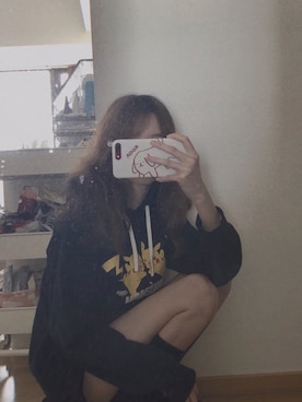 「:CHOCOOLATEのアイテム（トップス）」を使った、竹竿小夫さん（レディース・163cm）の冬コーディネート