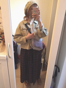 Sayuさん（レディース・153cm）の冬コーディネート