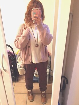 「LIME.INC（ライム）のアイテム」を使った、Sayuさん（レディース・153cm）の冬コーディネート