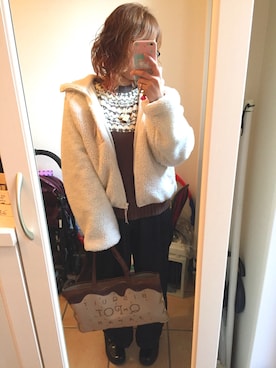 Sayuさん（レディース・153cm）の冬コーディネート