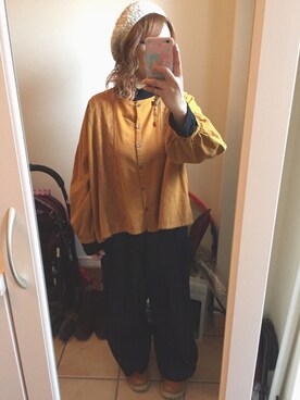 Sayuさん（レディース・153cm）の冬コーディネート