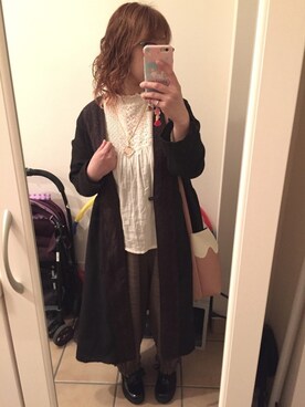 Sayuさん（レディース・153cm）の冬コーディネート