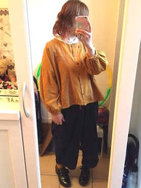 Sayuさん（レディース・153cm）の冬コーディネート