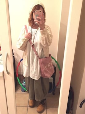 Sayuさん（レディース・153cm）の冬コーディネート