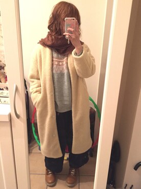 Sayuさん(レディース・153cm)の冬コーディネート