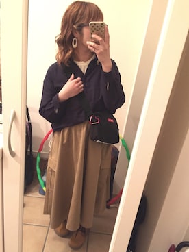 Sayuさん（レディース・153cm）の冬コーディネート