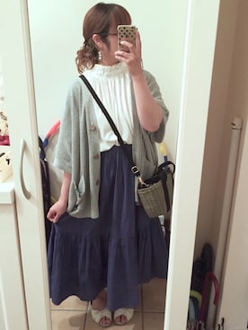 「LIME.INC（ライム）のアイテム」を使った、Sayuさん（レディース・153cm）の春コーディネート