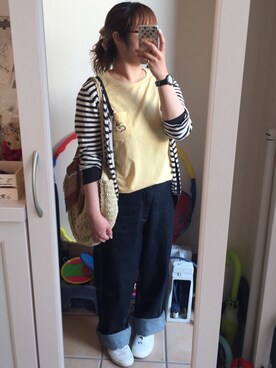 Sayuさん（レディース・153cm）の春コーディネート