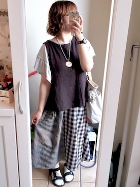 Sayuさん（レディース・153cm）の夏コーディネート