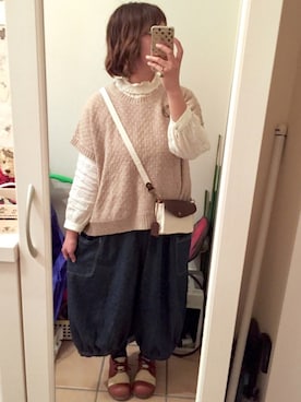 Sayuさん(レディース・153cm)の秋コーディネート