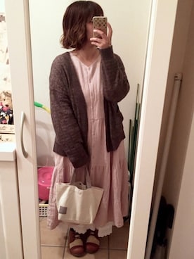 Sayuさん（レディース・153cm）の冬コーディネート