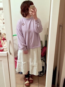 Sayuさん(レディース・153cm)の春コーディネート