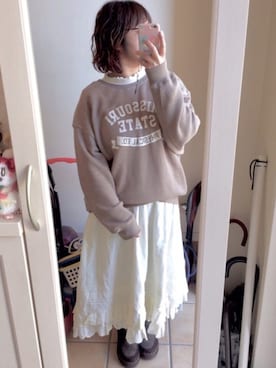 Sayuさん（レディース・153cm）の冬コーディネート