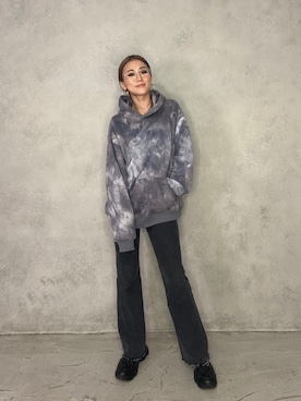 「SHAGGIE（シャギー）のアイテム」を使った、miho_matsuishiさん（レディース・163cm）の冬コーディネート