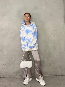 「SHAGGIE（シャギー）のアイテム」を使った、miho_matsuishiさん（レディース・163cm）の冬コーディネート