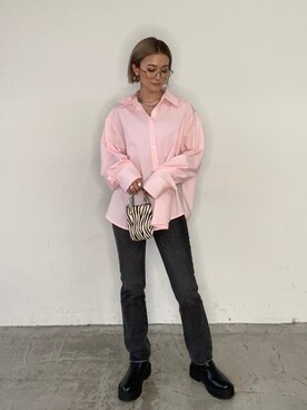 「SHAGGIE」｜miho_matsuishiさん（レディース・163cm）の冬コーディネート