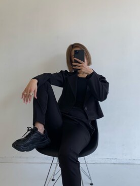「SHAGGIE」｜miho_matsuishiさん（レディース・163cm）の冬コーディネート