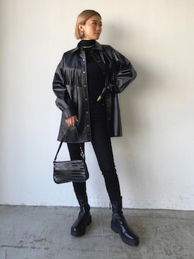 miho_matsuishiさん(レディース・163cm)の冬コーディネート