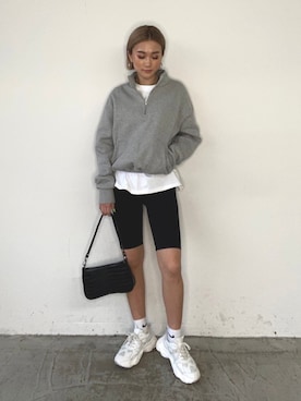 「SHAGGIE（シャギー）のアイテム」を使った、miho_matsuishiさん（レディース・163cm）の冬コーディネート