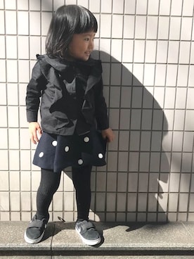 kt.irさん（キッズ・100cm）の秋コーディネート