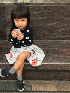 kt.irさん（キッズ・100cm）の秋コーディネート